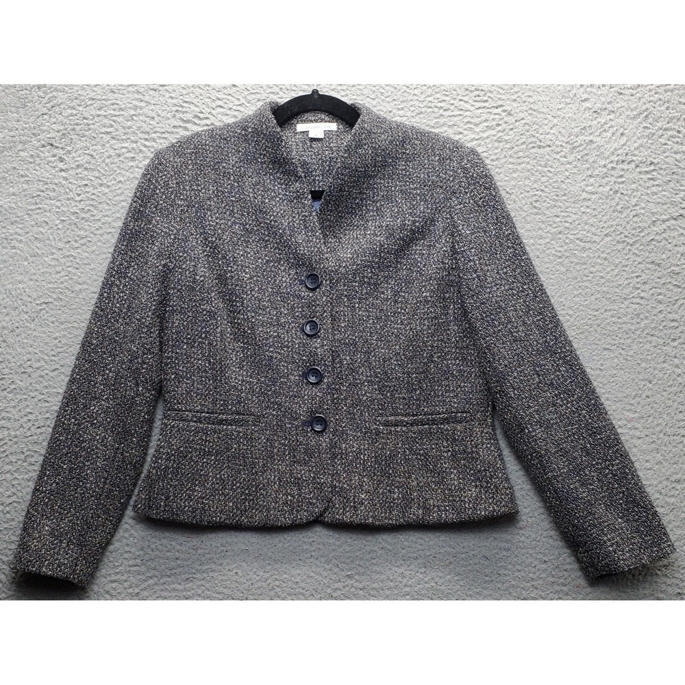 Coldwater Creek Blazer Jacket Womens 6P Multi Long Sleeve Single Breasted Formal